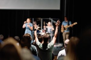 Sunday worship at Redirection City Community Church, serving Norcross, Georgia